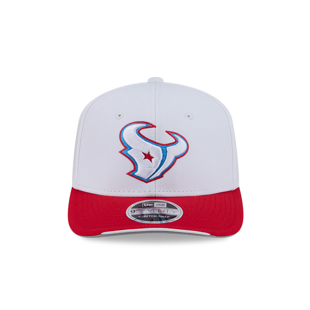 Houston Texans Rivalries New Era 9Seventy 2026 NFL Sideline Snapback Adjustable Hat - White