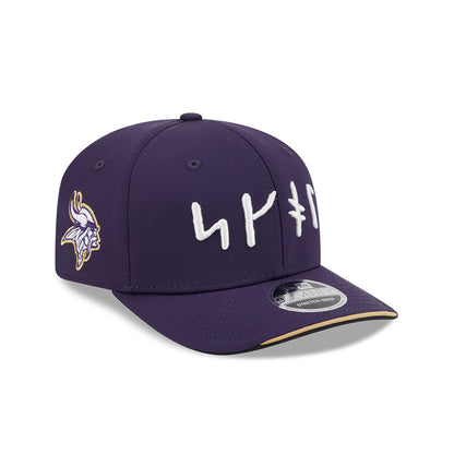 Minnesota Vikings Rivalries New Era 9Seventy 2026 NFL Sideline Snapback Adjustable Hat - Rune Purple