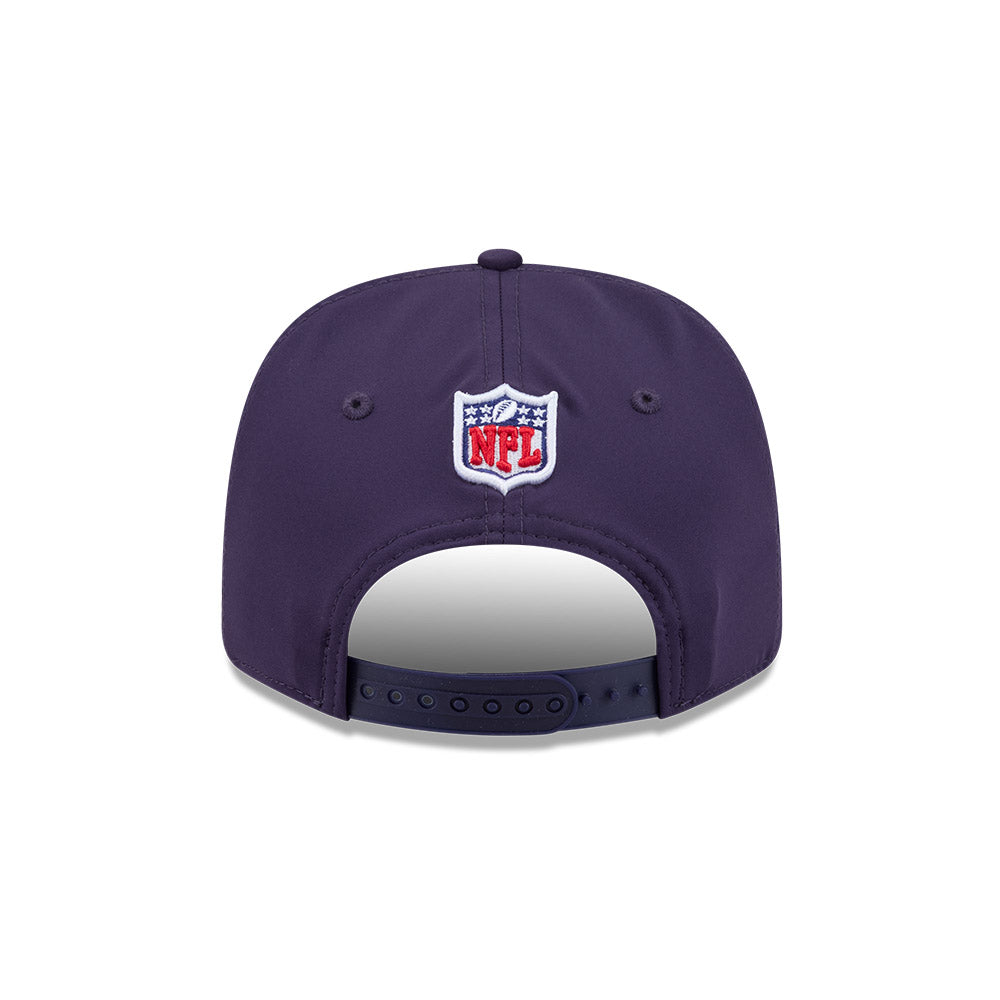 Minnesota Vikings Rivalries New Era 9Seventy 2026 NFL Sideline Snapback Adjustable Hat - Rune Purple