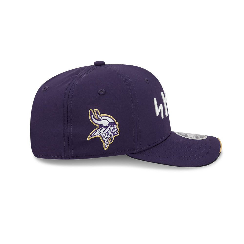 Minnesota Vikings Rivalries New Era 9Seventy 2026 NFL Sideline Snapback Adjustable Hat - Rune Purple