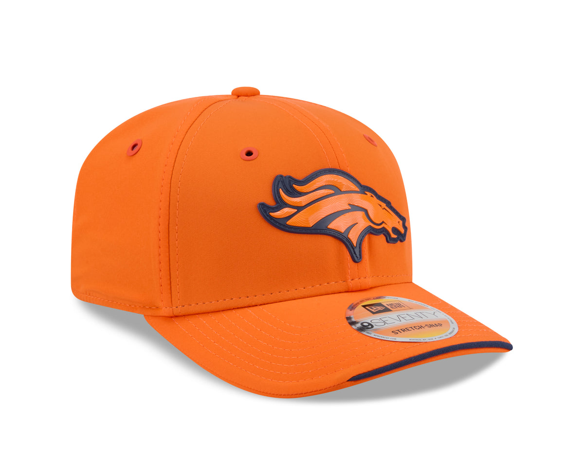 Denver Broncos OTC New Era 9SEVENTY 2026 Sideline Adjustable Hat - Orange