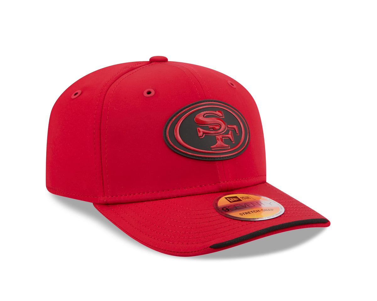 San Francisco 49ers New Era 9SEVENTY 2026 Sideline Adjustable Hat -Red