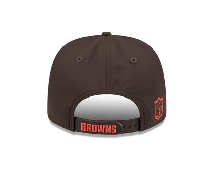 Cleveland Browns OTC New Era 9SEVENTY 2026 Sideline Adjustable Hat - Brown