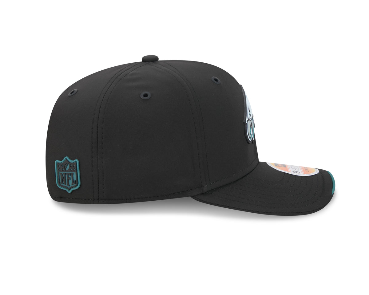 Philadelphia Eagles New Era 9SEVENTY 2026 Sideline Adjustable Hat - Black