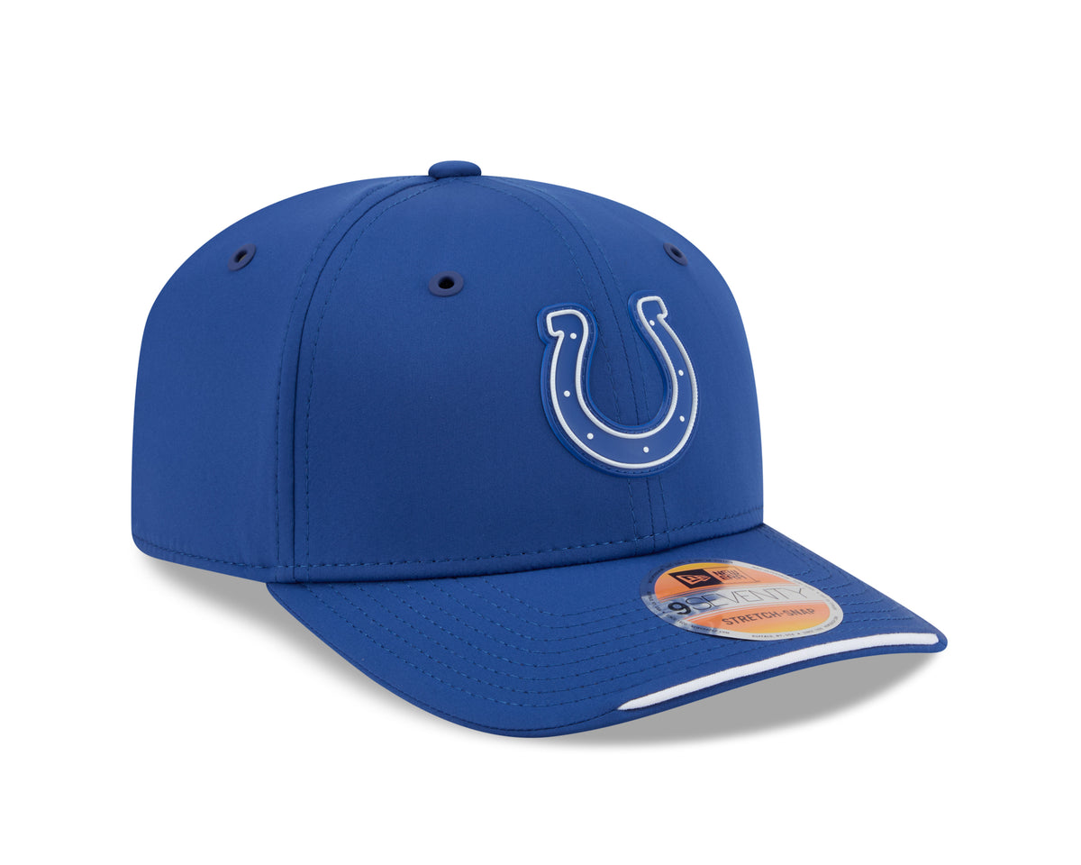 Indianapolis Colts OTC New Era 9SEVENTY 2026 Sideline Adjustable Hat - Blue