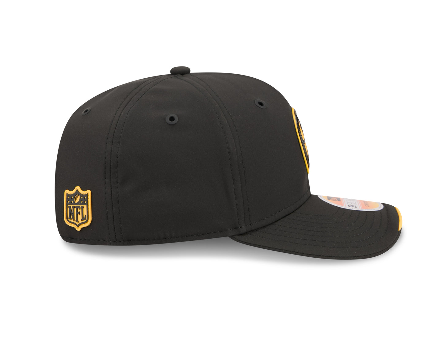 Pittsburgh Steelers New Era 9SEVENTY 2026 Sideline Adjustable Hat -Black