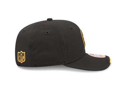 Pittsburgh Steelers New Era 9SEVENTY 2026 Sideline Adjustable Hat -Black