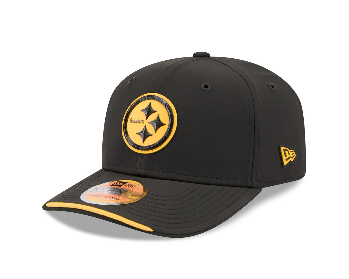 Pittsburgh Steelers New Era 9SEVENTY 2026 Sideline Adjustable Hat -Black