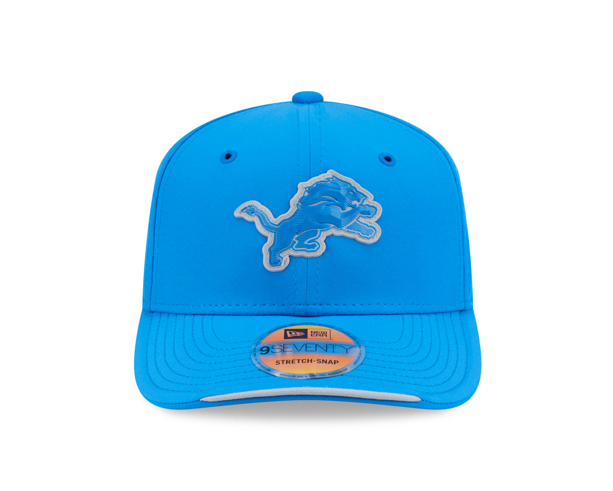 Detroit Lions OTC New Era 9SEVENTY 2026 Sideline Adjustable Hat - Blue