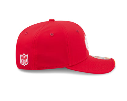 Kansas City Chiefs OTC New Era 9SEVENTY 2026 Sideline Adjustable Hat - Red
