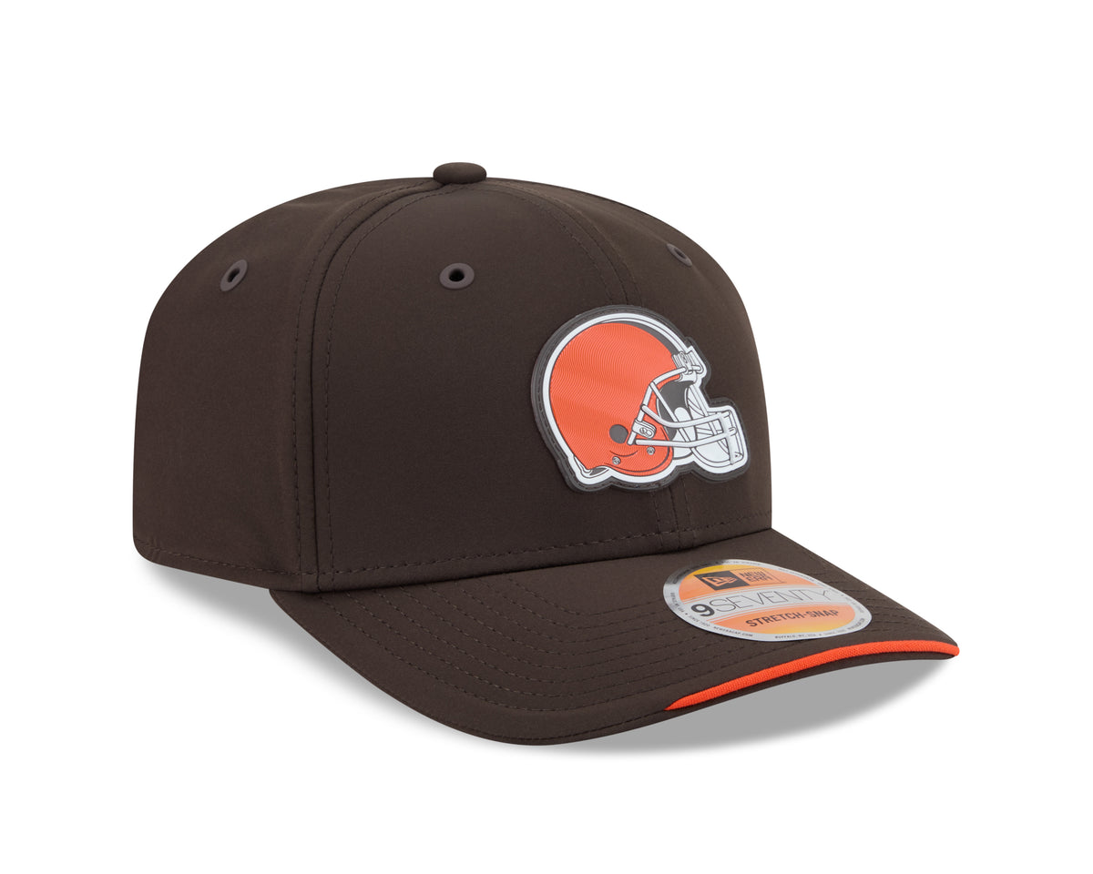 Cleveland Browns OTC New Era 9SEVENTY 2026 Sideline Adjustable Hat - Brown