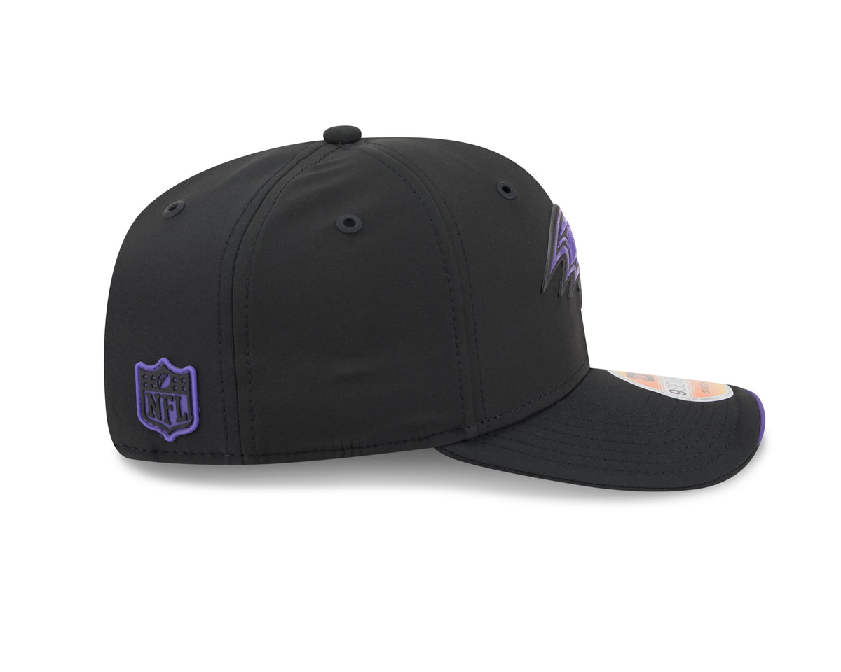 Baltimore Ravens OTC New Era 9SEVENTY 2026 Sideline Adjustable Hat - Black