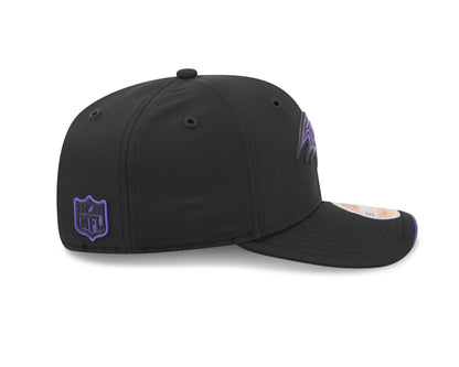 Baltimore Ravens OTC New Era 9SEVENTY 2026 Sideline Adjustable Hat - Black