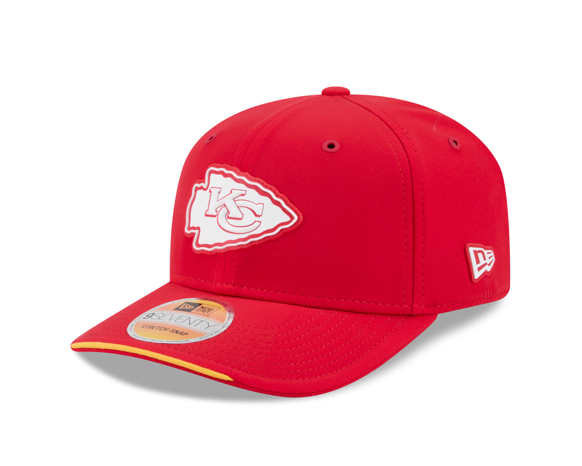 Kansas City Chiefs OTC New Era 9SEVENTY 2026 Sideline Adjustable Hat - Red