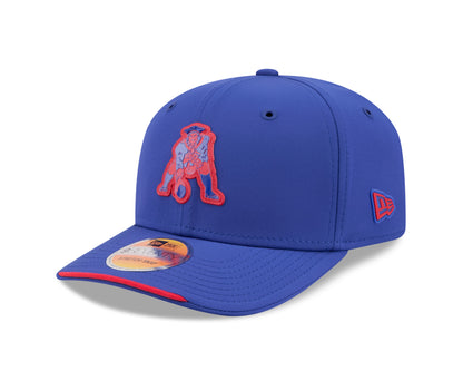 New England Patriots Throwback New Era 9SEVENTY 2026 Sideline Adjustable Hat - Royal