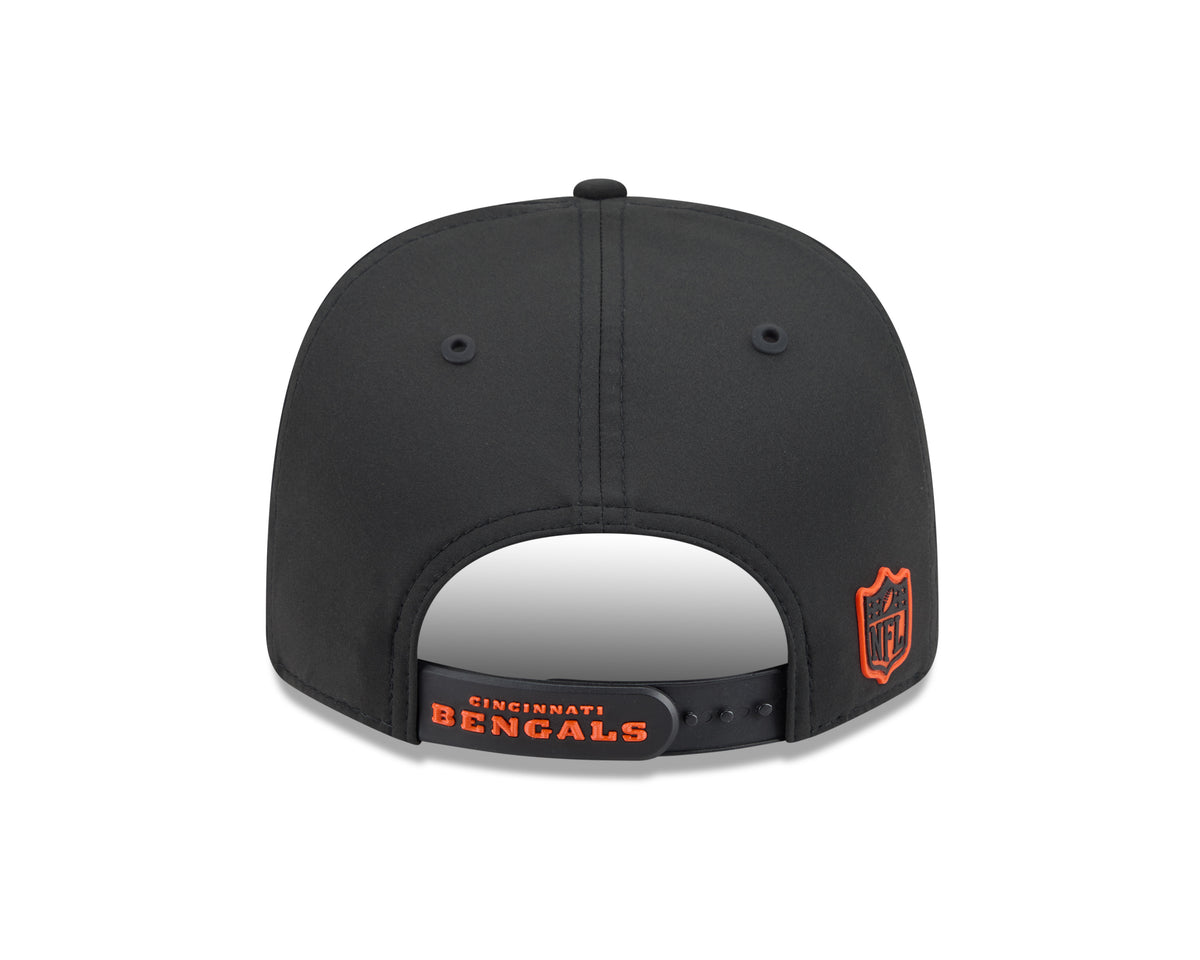 Cincinnati Bengals OTC New Era 9SEVENTY 2026 Sideline Adjustable Hat - Black