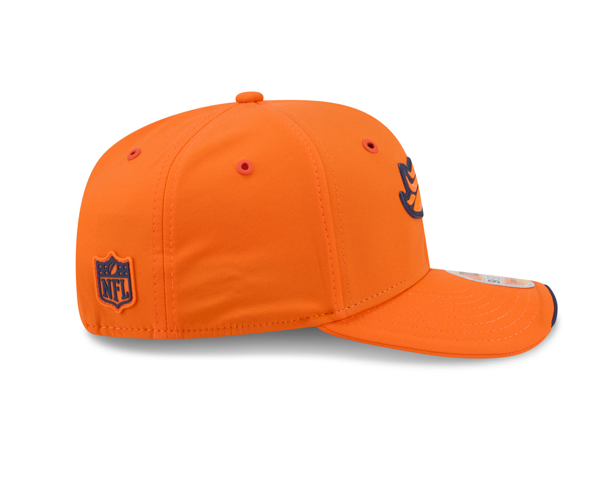 Denver Broncos OTC New Era 9SEVENTY 2026 Sideline Adjustable Hat - Orange