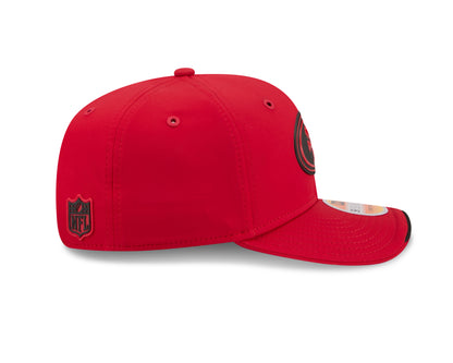 San Francisco 49ers New Era 9SEVENTY 2026 Sideline Adjustable Hat -Red