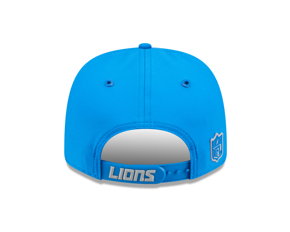 Detroit Lions OTC New Era 9SEVENTY 2026 Sideline Adjustable Hat - Blue