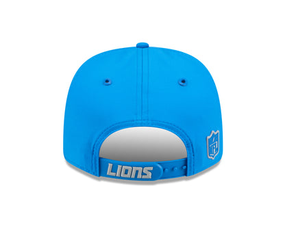 Detroit Lions OTC New Era 9SEVENTY 2026 Sideline Adjustable Hat - Blue