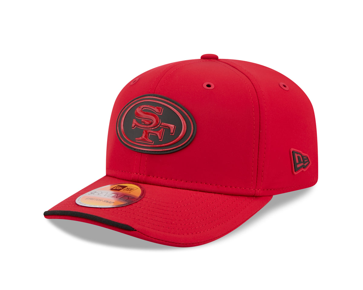 San Francisco 49ers New Era 9SEVENTY 2026 Sideline Adjustable Hat -Red