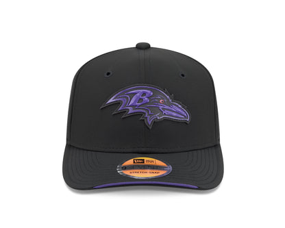 Baltimore Ravens OTC New Era 9SEVENTY 2026 Sideline Adjustable Hat - Black