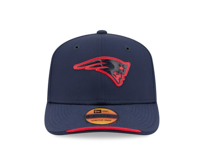 New England Patriots OTC New Era 9SEVENTY 2026 Sideline Adjustable Hat - Navy