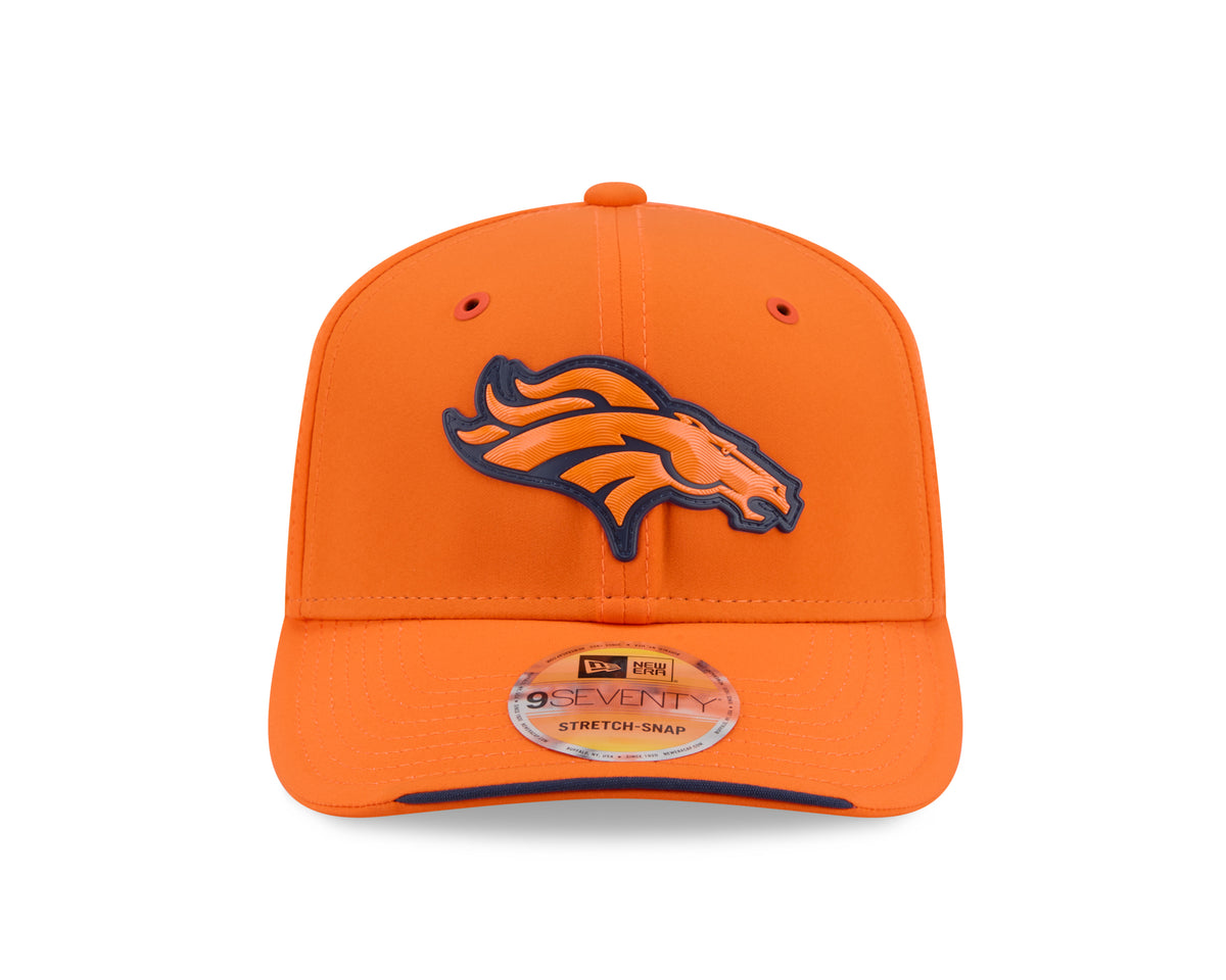 Denver Broncos OTC New Era 9SEVENTY 2026 Sideline Adjustable Hat - Orange