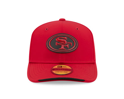 San Francisco 49ers New Era 9SEVENTY 2026 Sideline Adjustable Hat -Red