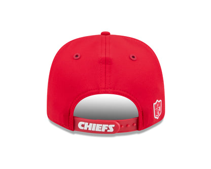 Kansas City Chiefs OTC New Era 9SEVENTY 2026 Sideline Adjustable Hat - Red
