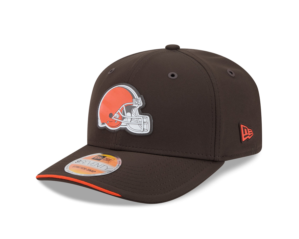 Cleveland Browns OTC New Era 9SEVENTY 2026 Sideline Adjustable Hat - Brown