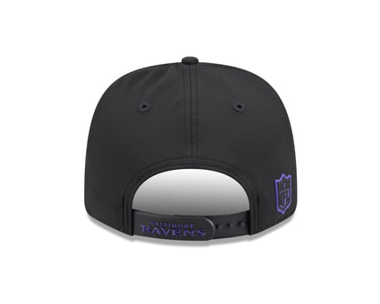 Baltimore Ravens OTC New Era 9SEVENTY 2026 Sideline Adjustable Hat - Black