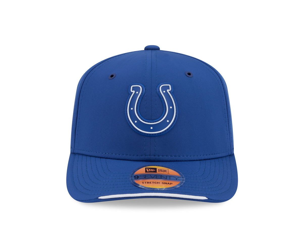 Indianapolis Colts OTC New Era 9SEVENTY 2026 Sideline Adjustable Hat - Blue