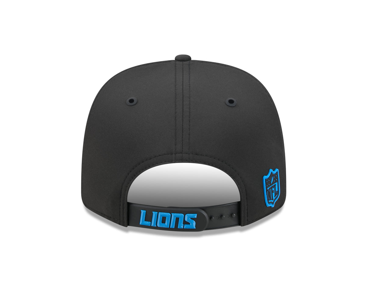 Detroit Lions New Era 9SEVENTY 2026 Sideline Adjustable Hat - Black