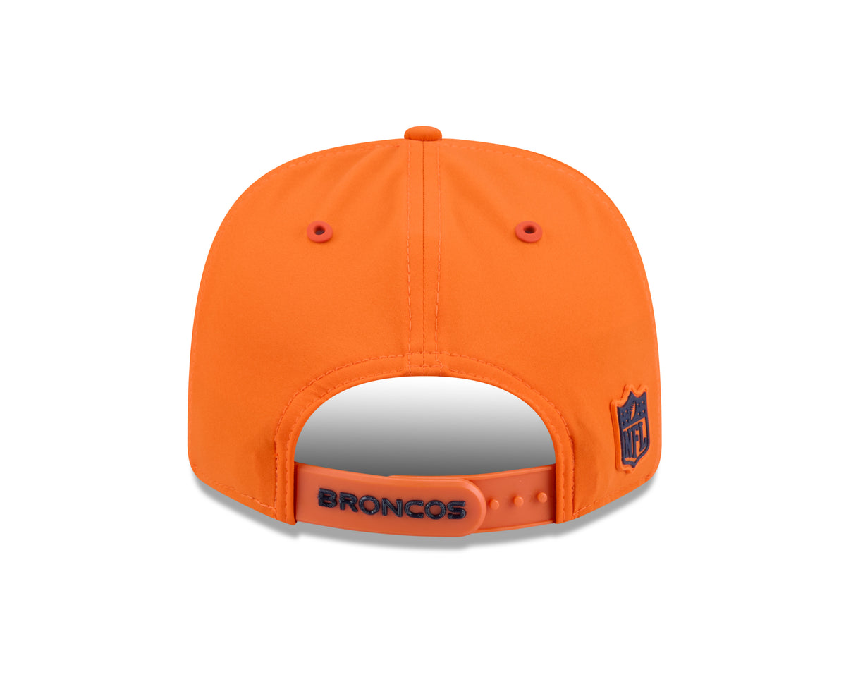Denver Broncos OTC New Era 9SEVENTY 2026 Sideline Adjustable Hat - Orange