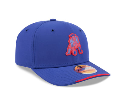New England Patriots Throwback New Era 9SEVENTY 2026 Sideline Adjustable Hat - Royal
