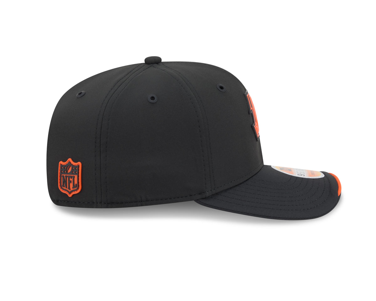 Cincinnati Bengals OTC New Era 9SEVENTY 2026 Sideline Adjustable Hat - Black