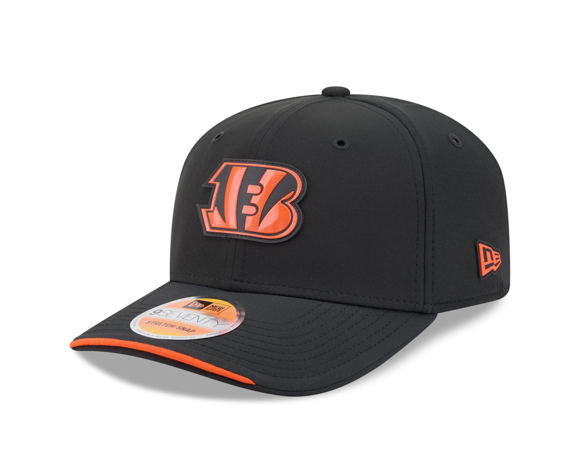 Cincinnati Bengals OTC New Era 9SEVENTY 2026 Sideline Adjustable Hat - Black