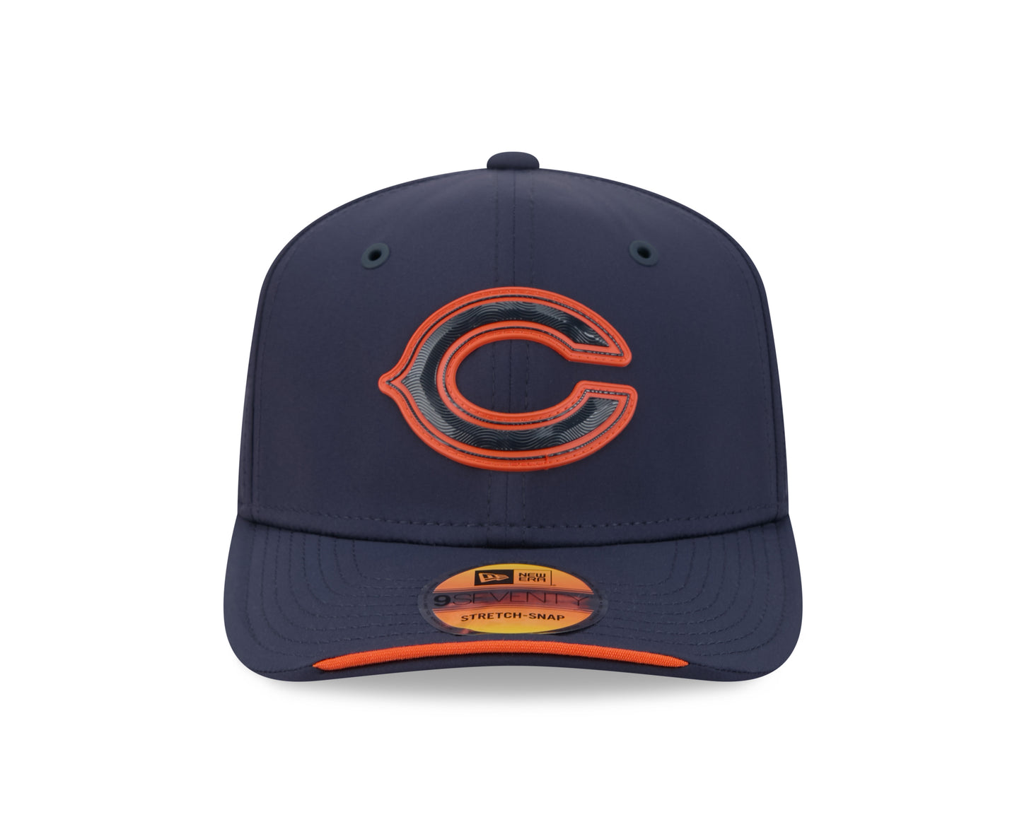 Chicago Bears C New Era 9SEVENTY 2026 Sideline Adjustable Hat - Navy