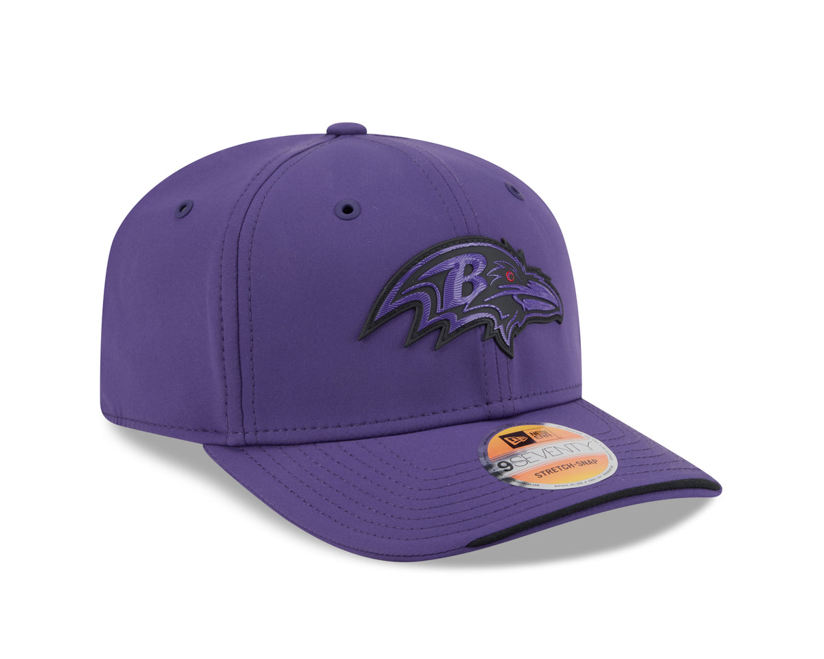 Baltimore Ravens OTC New Era 9SEVENTY 2026 Sideline Adjustable Hat - Purple