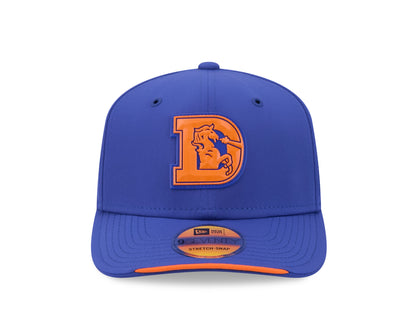 Denver Broncos Throwback New Era 9SEVENTY 2026 Sideline Adjustable Hat - Royal