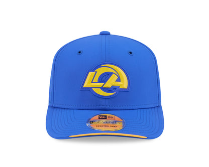 Los Angeles Rams New Era 9SEVENTY 2026 Sideline Adjustable Hat - Blue