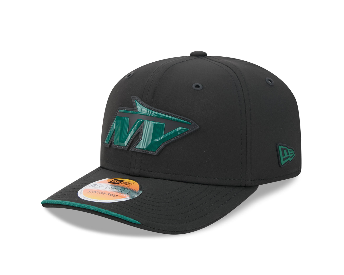 New York Jets New Era 9SEVENTY 2026 Sideline Adjustable Hat - Black