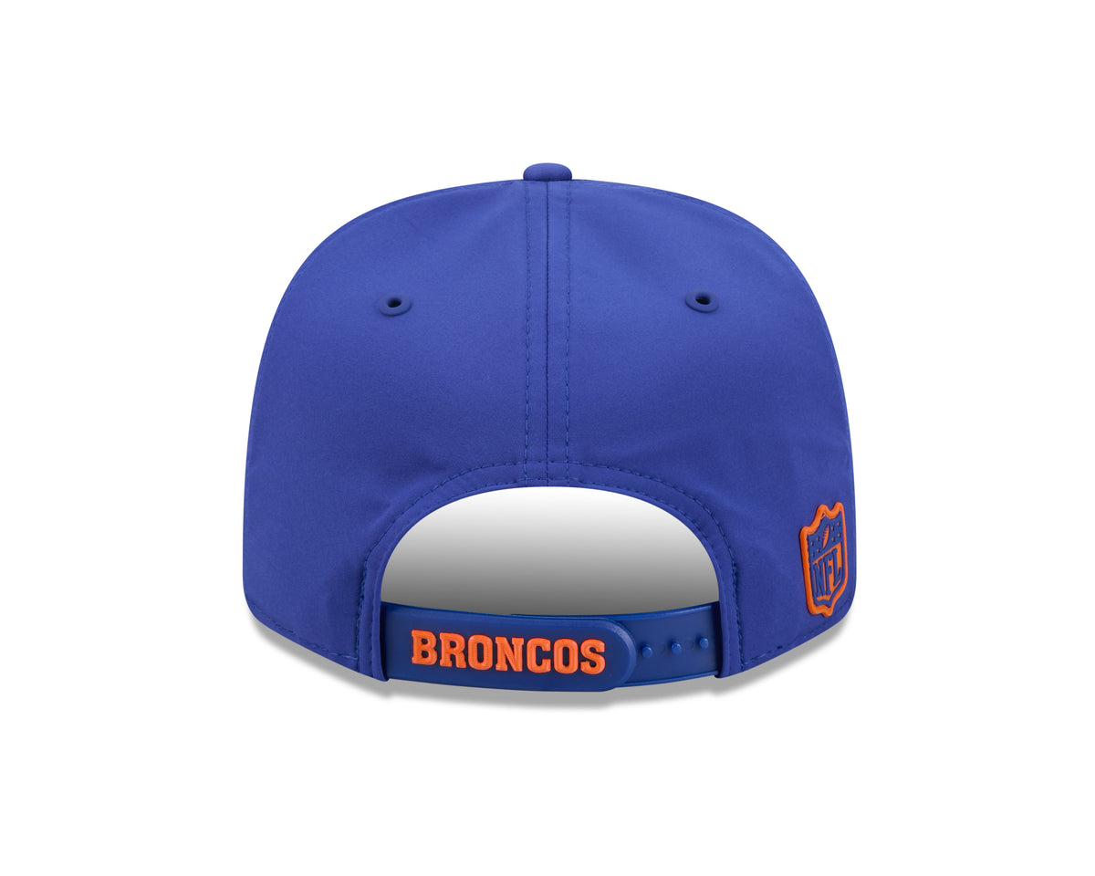Denver Broncos Throwback New Era 9SEVENTY 2026 Sideline Adjustable Hat - Royal