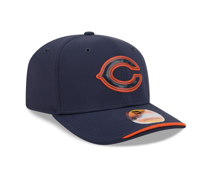 Chicago Bears C New Era 9SEVENTY 2026 Sideline Adjustable Hat - Navy