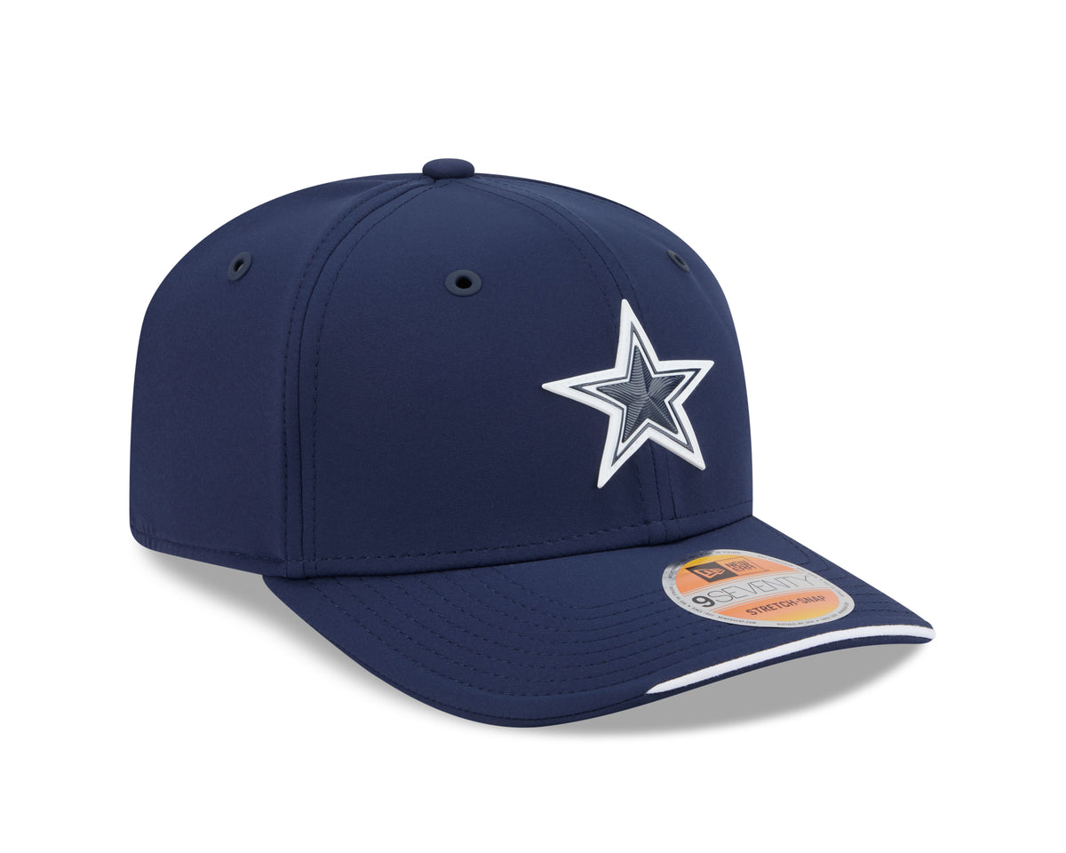 Dallas Cowboys OTC New Era 9SEVENTY 2026 Sideline Adjustable Hat - Navy