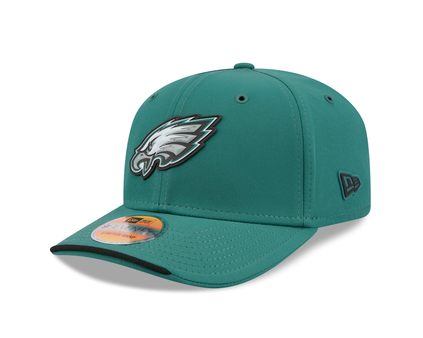 Philadelphia Eagles New Era 9SEVENTY 2026 Sideline Adjustable Hat -Midnight Green