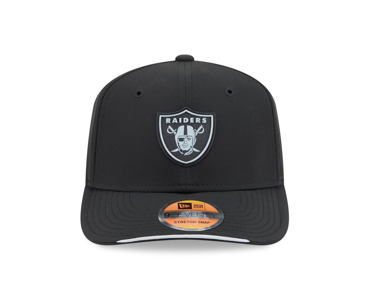 Las Vegas Raiders OTC New Era 9SEVENTY 2026 Sideline Adjustable Hat - Black