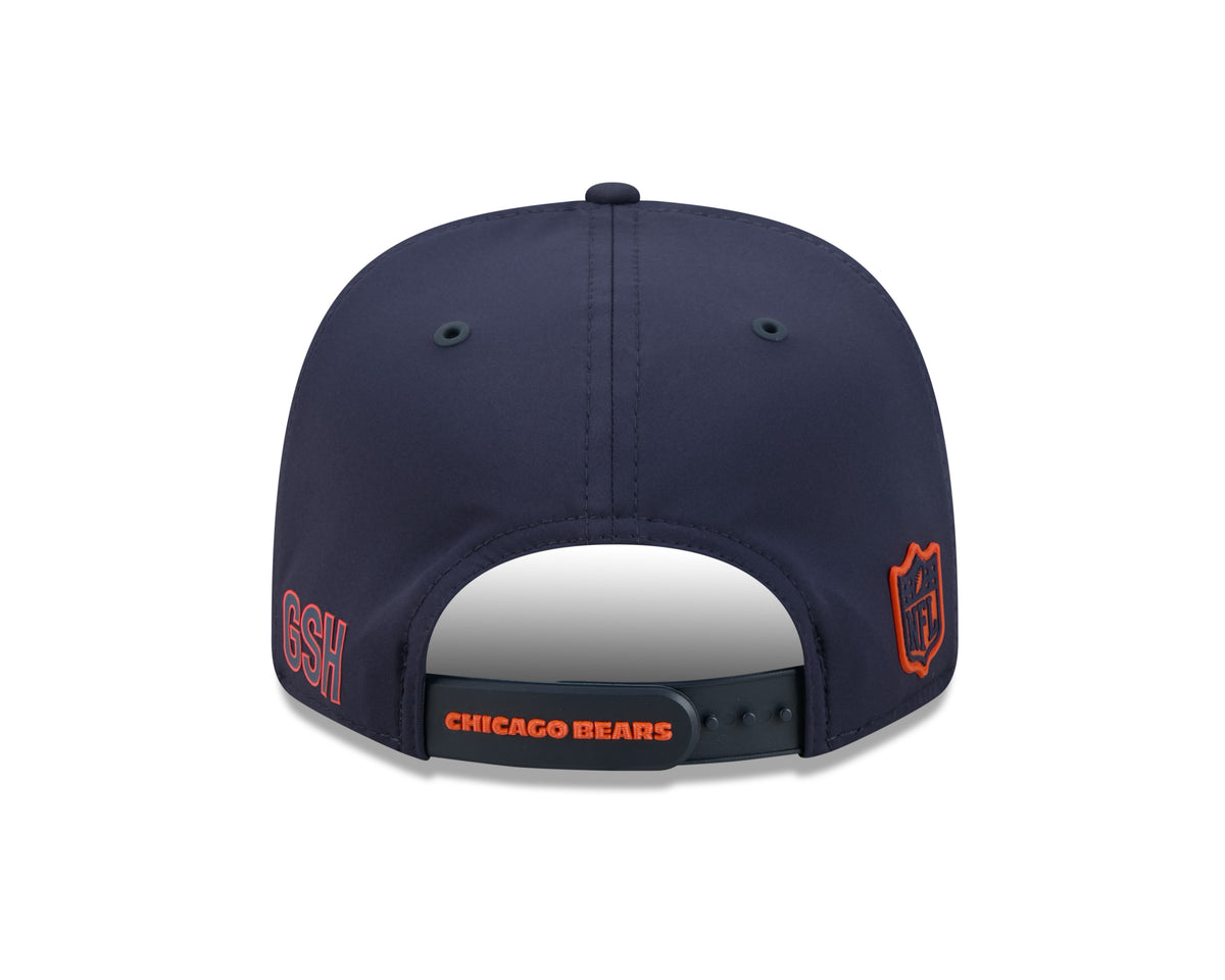 Chicago Bears New Era 9SEVENTY 2026 Sideline Adjustable Hat - Navy