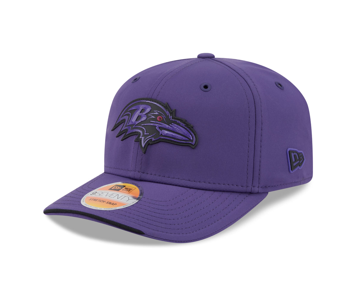Baltimore Ravens OTC New Era 9SEVENTY 2026 Sideline Adjustable Hat - Purple